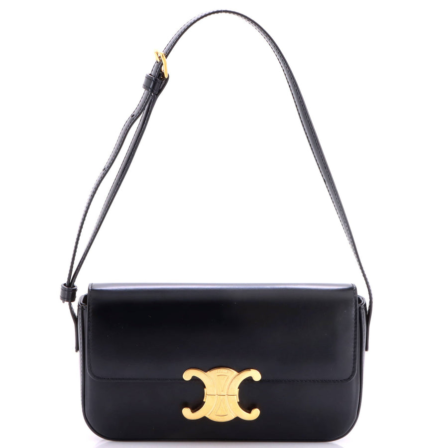Celine Triomphe East-West Shoulder Bag