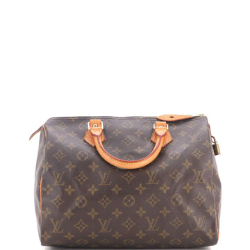 Louis Vuitton Speedy Handbag Canvas 30