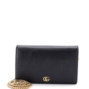 Gucci Petite Gg Marmont Chain Wallet