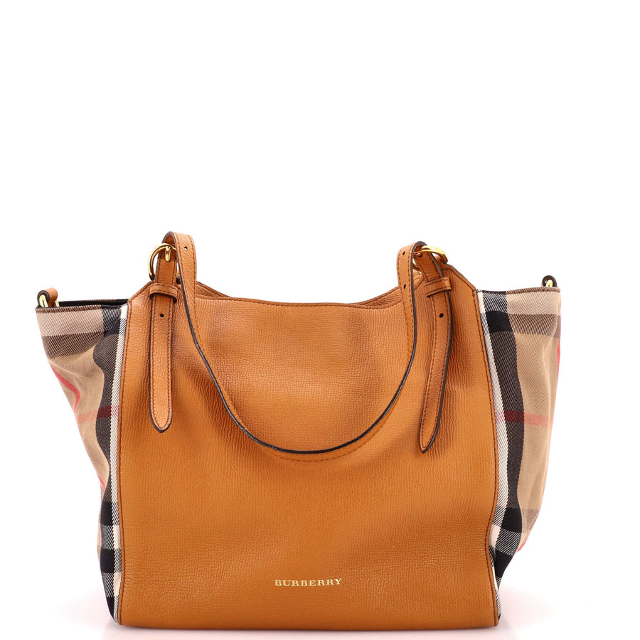 Burberry Canterbury Tote Leather And