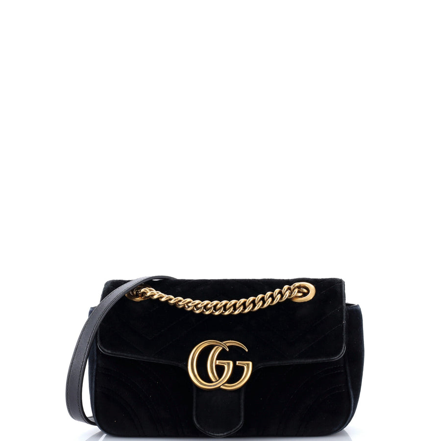 Gucci Gg Marmont Flap Bag Matelasse