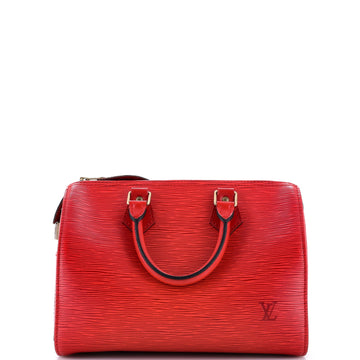 Louis Vuitton Speedy Handbag Epi Leather