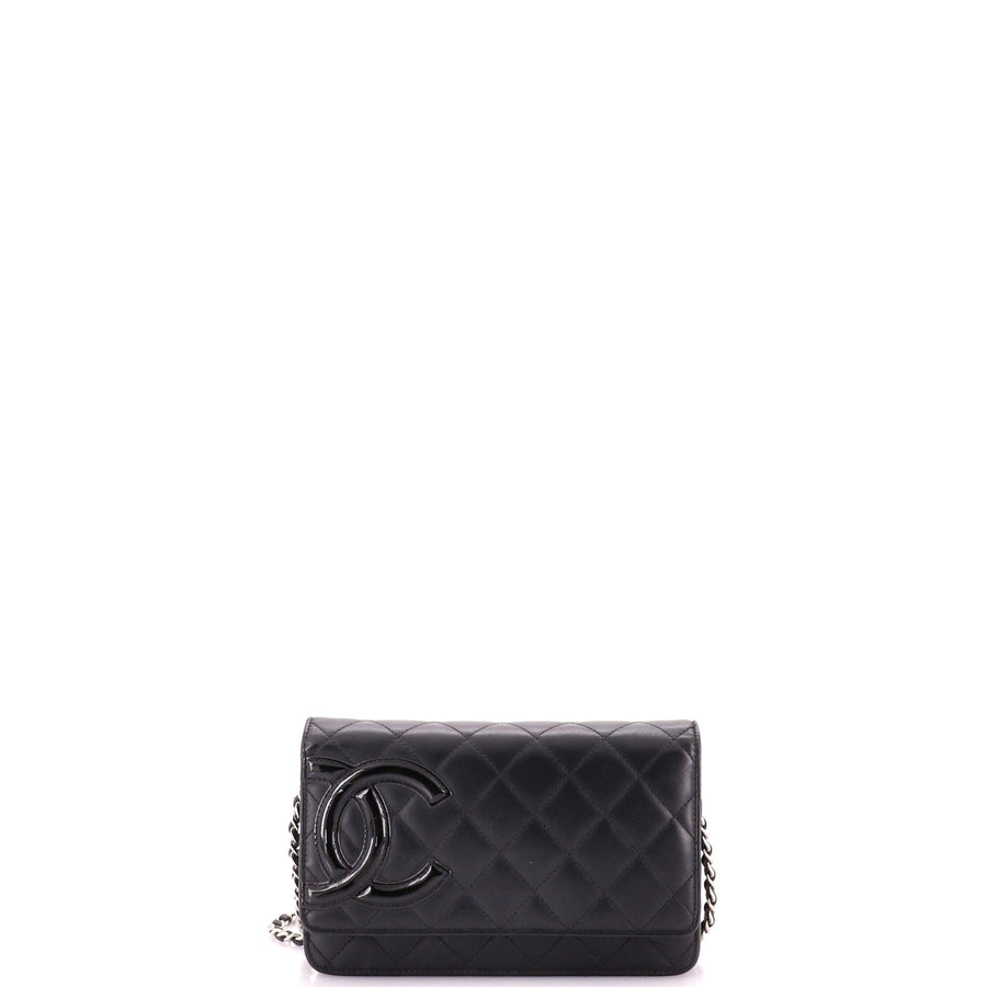 Chanel Cambon Wallet On Chain Quilted