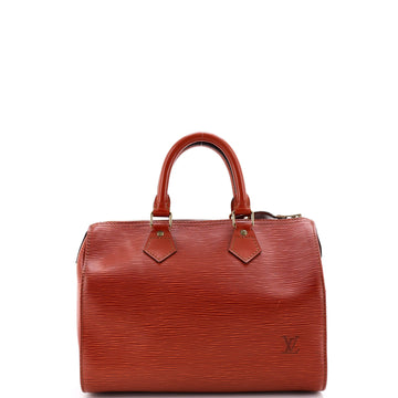 Louis Vuitton Speedy Handbag Epi Leather