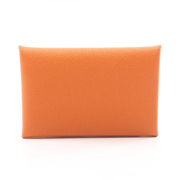 Hermes Mes Calvi Verso Coin Card Case