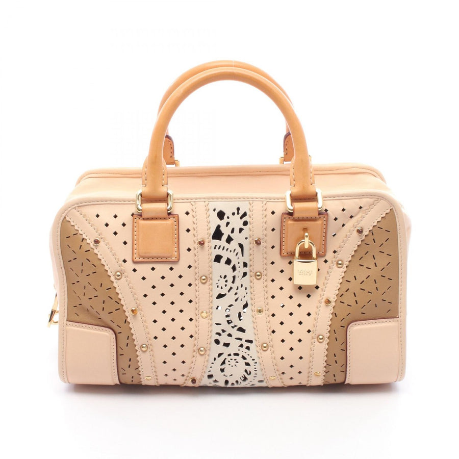 Loewe Americana 28 Handbag Leather Beige