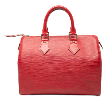Louis Vuitton Speedy Handbag Epi Leather