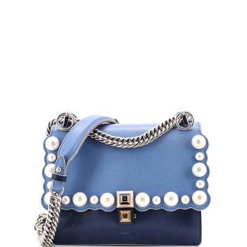 Fendi Kan I Bag Pearl Embellished