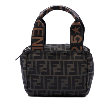 Fendi Mini Zucca Canvas Handbag Pre-
