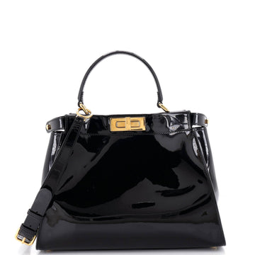 Fendi Peekaboo Bag Patent Regular