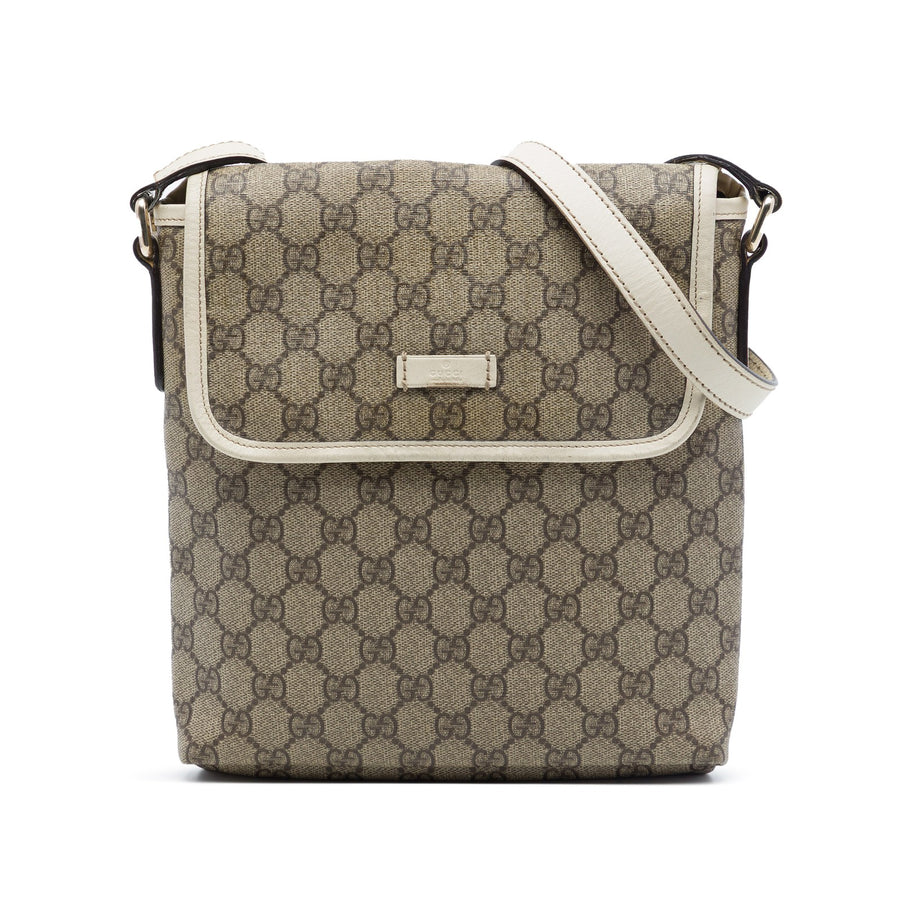 Gucci Gg Supreme Crossbody Pre-Loved Bag