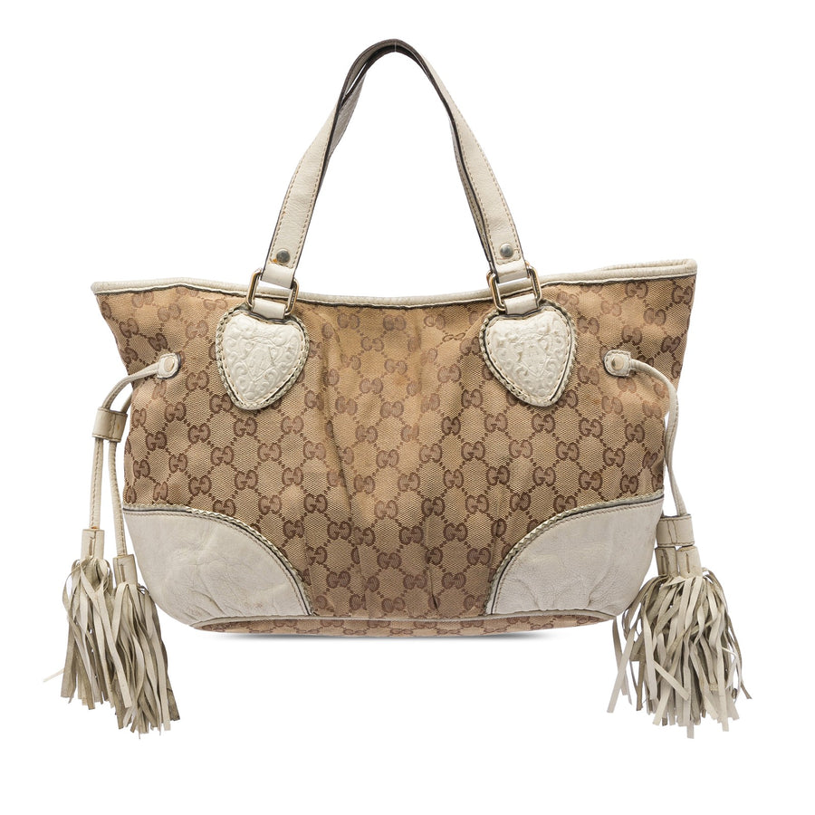 Gucci Small Gg Canvas Tribeca Tote Pre-