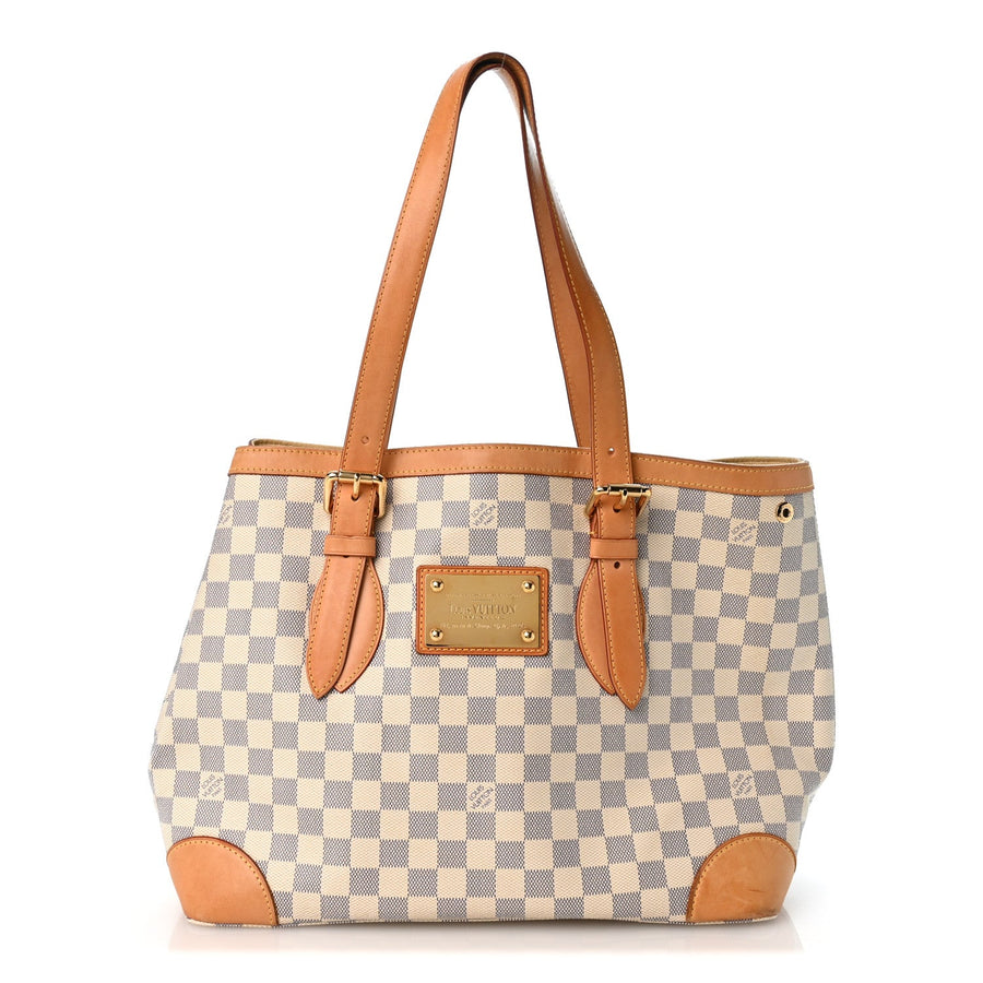 Louis Vuitton Damier Azur Hampstead Mm