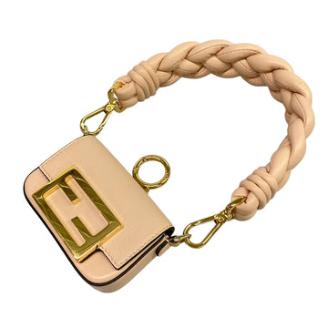 Fendi Nano Baguette Charm Light Pink