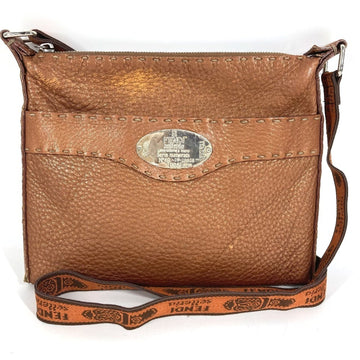 Fendi Vintage Selleria Zip Messenger Bag