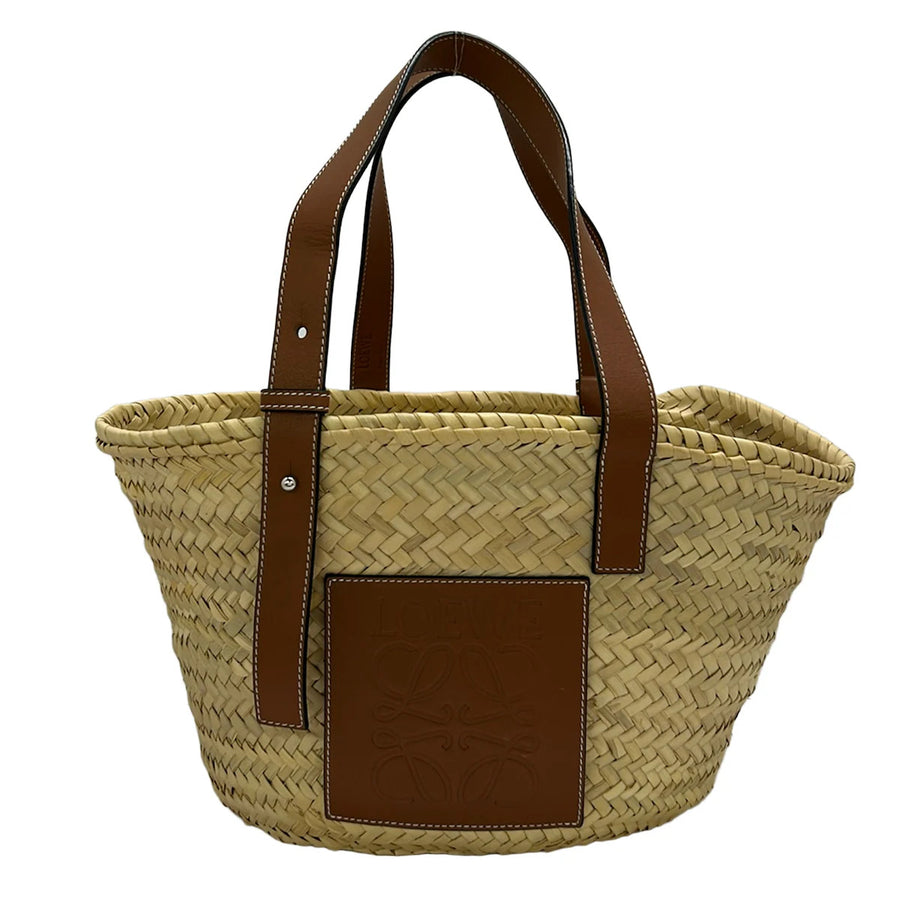 Loewe Basket Beige Dark Brown Natural