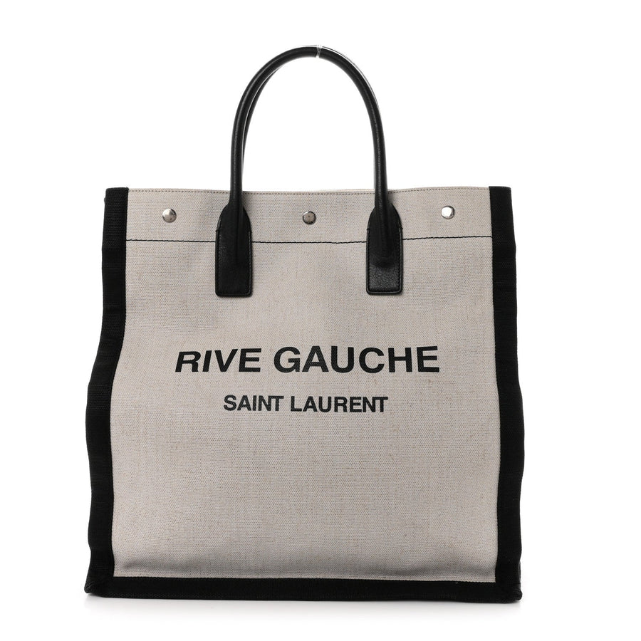 Saint Laurent Linen Calfskin Rive Gauche