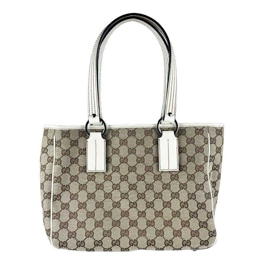 Gucci Handbag Off White/Brown Gg