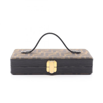 Fendi Zucca Vanity Jewelry Case Handbag