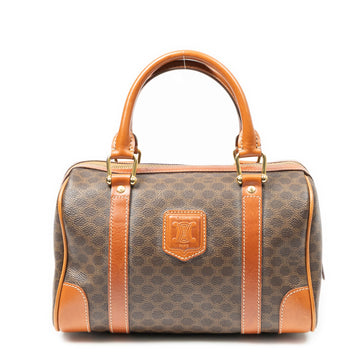 Celine Boston Bag Triomphe Coated Canvas