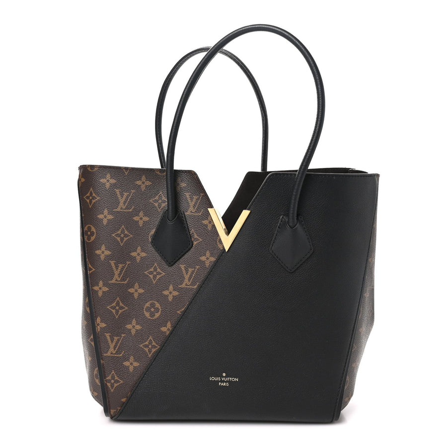 Louis Vuitton Calfskin Kimono Tote Black