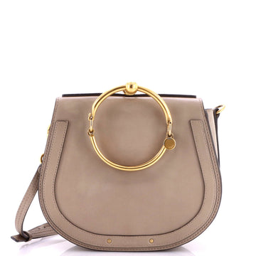 Chloe Nile Crossbody Bag Leather Medium