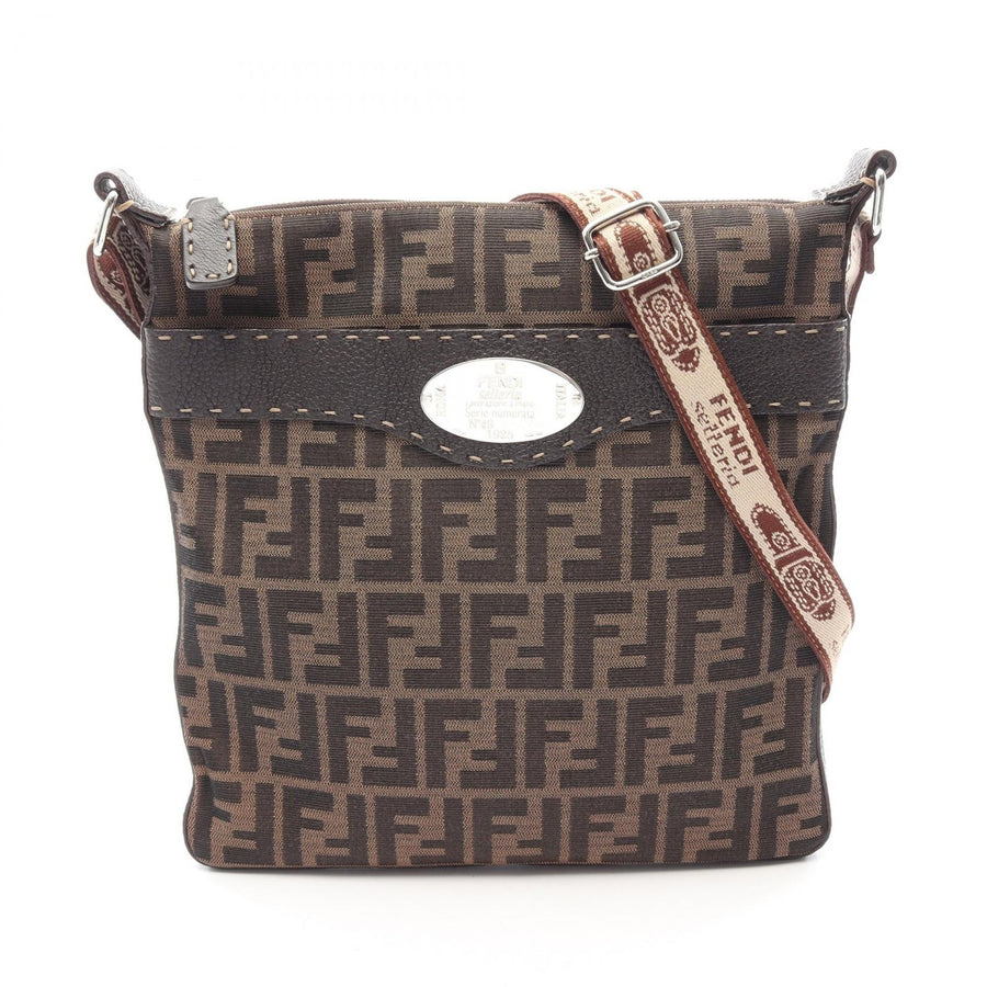 Fendi Selleria Zucca Shoulder Crossbody