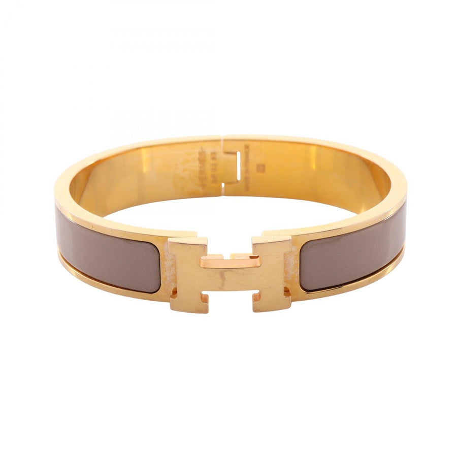 Hermes Clic Crac Pm Bangle Gold Plated