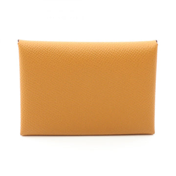 Hermes Calvi Duo Coin Epsom Leather