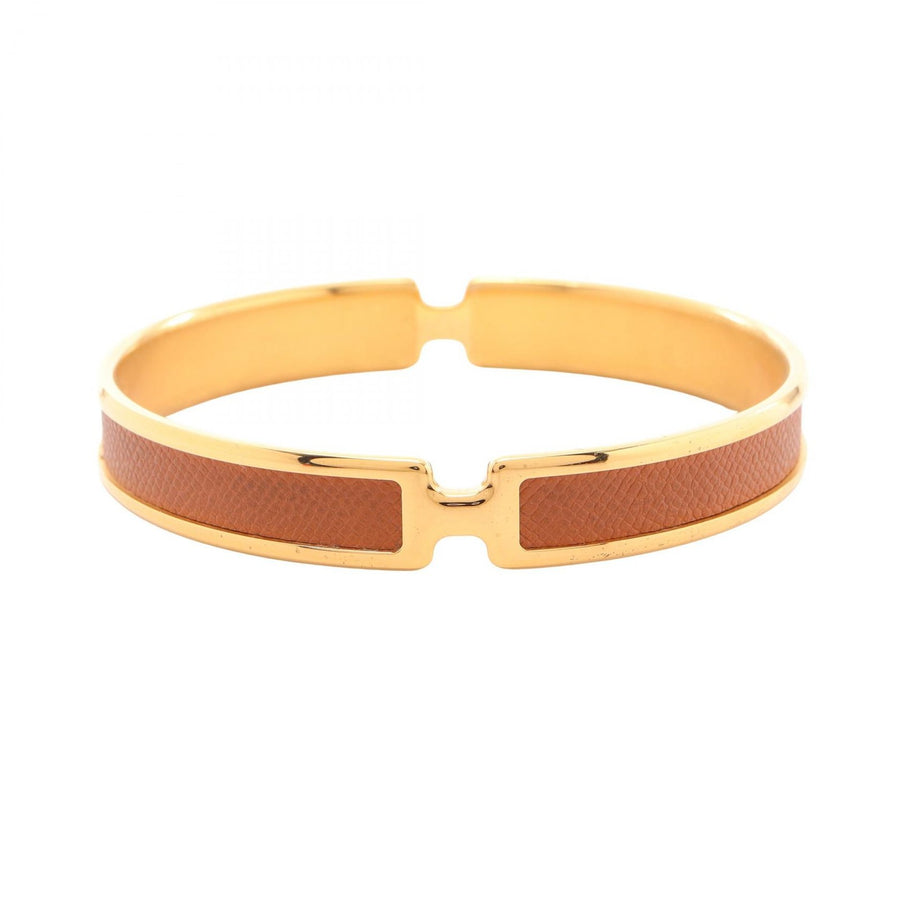 Hermes Olympe Bangle Bracelet Gold