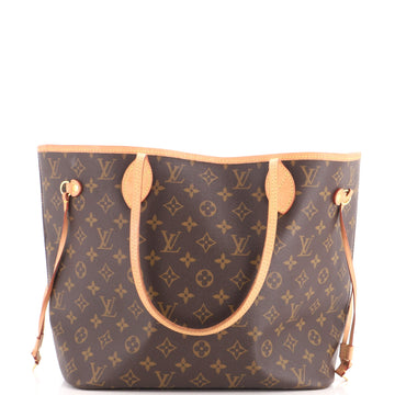 Louis Vuitton Neverfull Nm Tote Canvas