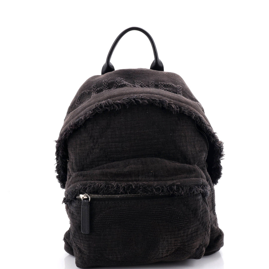 Chanel Front Pocket Backpack Fringe