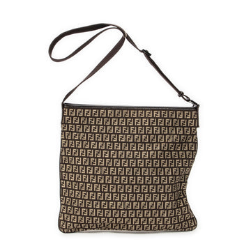 Fendi Vintage Zip Messenger Bag Zucchino