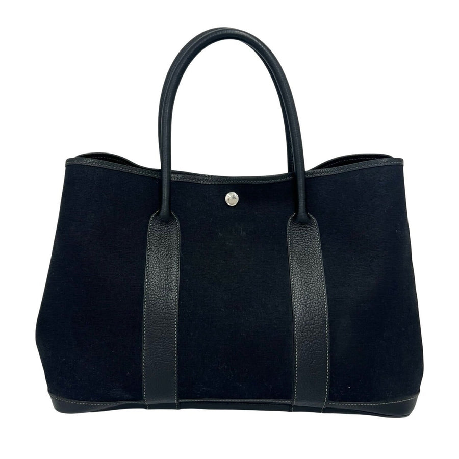 Hermes Garden Party Tote Toile And