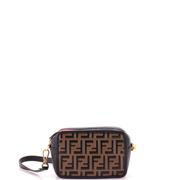 Fendi Camera Bag Zucca Embossed Leather