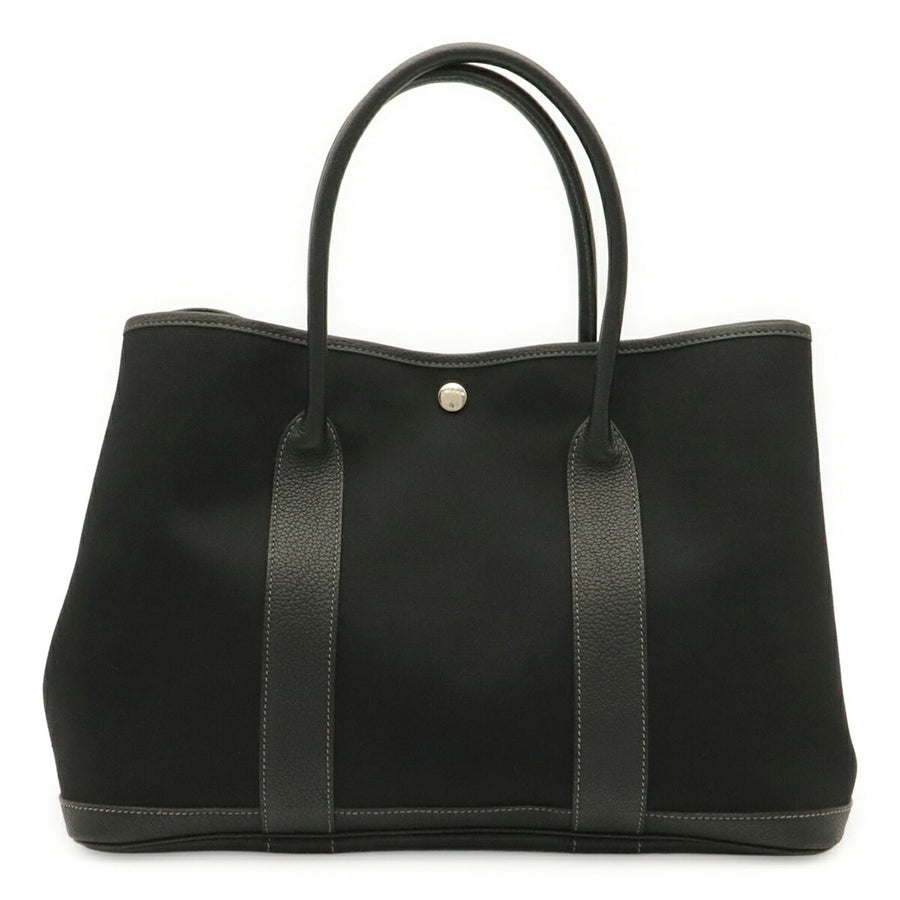 Hermes Garden Party Tote Toile And