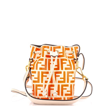 Fendi Mon Tresor Bucket Bag Zucca