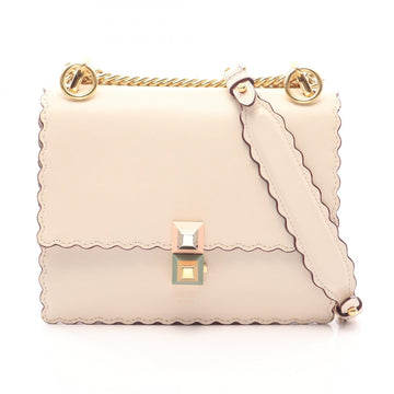 Fendi Mini Kan I Shoulder Bag Leather