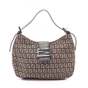 Fendi Zucchino Shoulder Bag Canvas