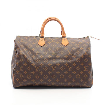 Louis Vuitton Speedy 40 Handbag Canvas