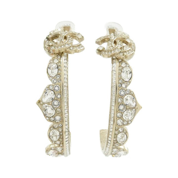 Chanel Clip-On Earrings Gold-