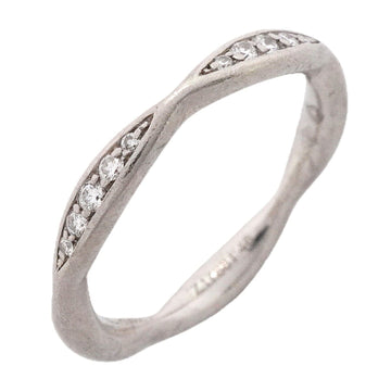 Chanel Band Ring Platinum With Diamond