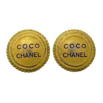 Chanel Earrings Gold-Tone Metal
