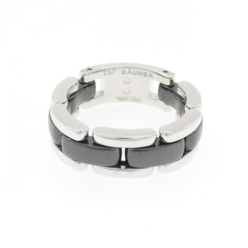 Chanel Ring Ceramic And 18K White Gold