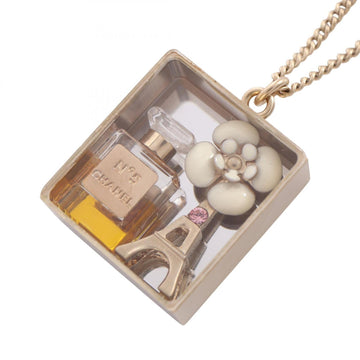 Chanel No. 5 Camellia Pendant Necklace
