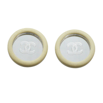 Chanel Cc Logo Circle Clip-On Earrings