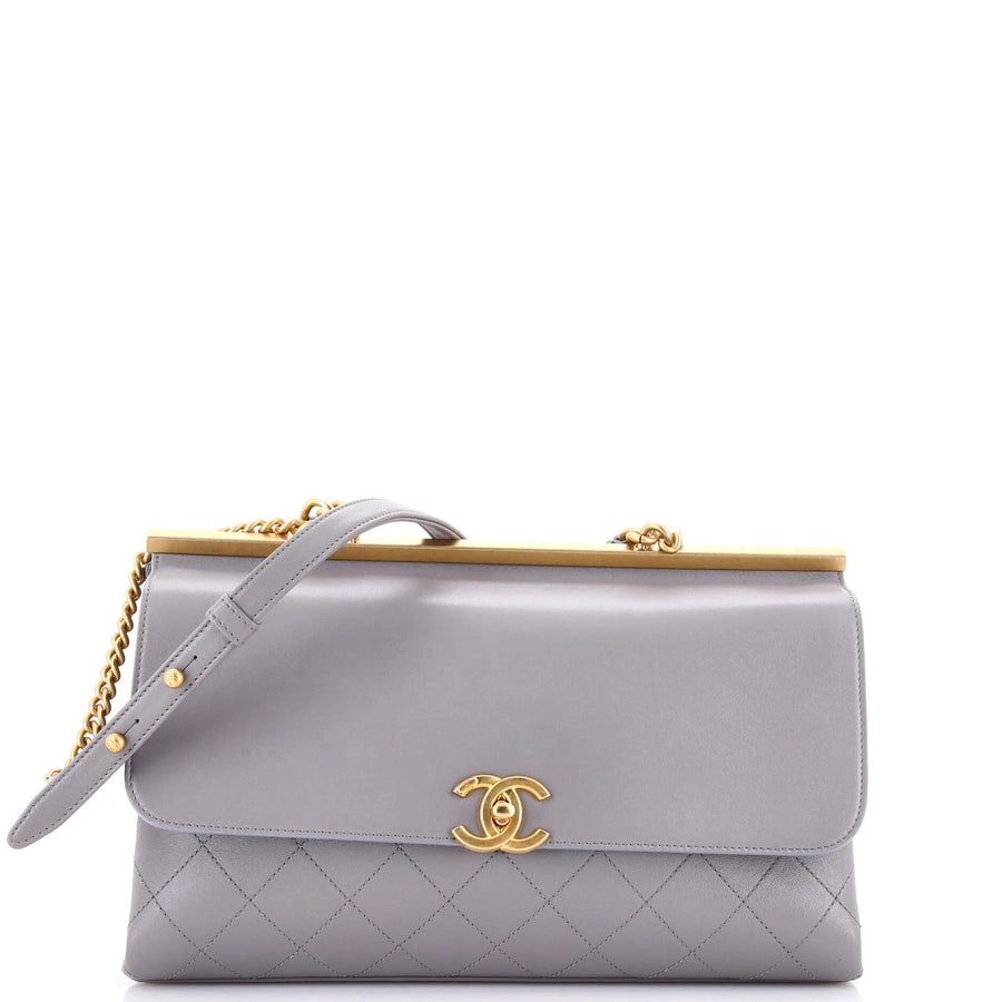Chanel Coco Luxe Top Handle Bag Quilted