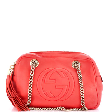Gucci Soho Chain Zip Shoulder Bag