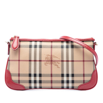 Burberry Haymarket Check Coated Canvas
