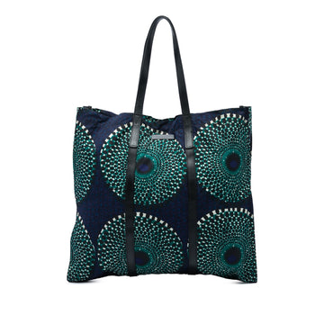 Burberry Leather Trimmed Prorsum Printed
